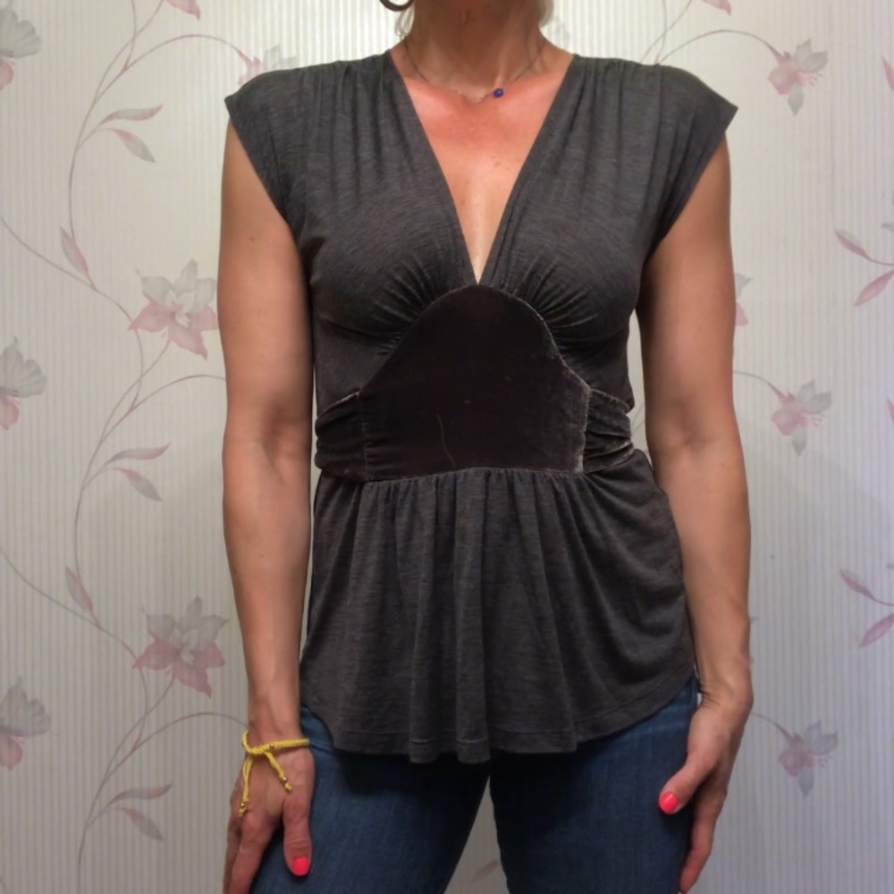 DVF silk blend blouse